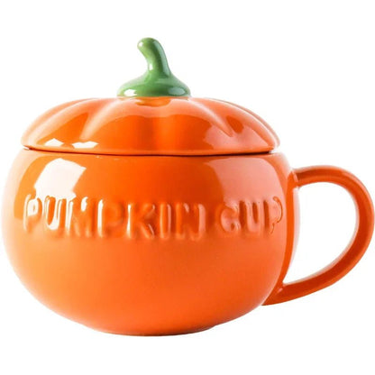 Mug Citrouille en ceramique pour Halloween