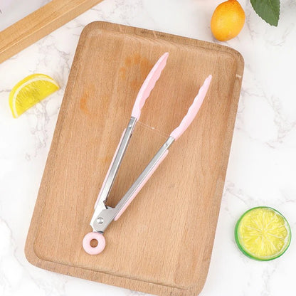 Pince de Cuisine BBQ Multifonction en Acier et Silicone - Boutique Cuisine AZ