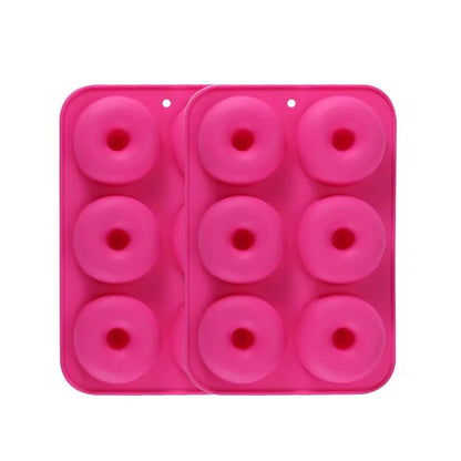 Moule à Donuts en Silicone Antiadhésif