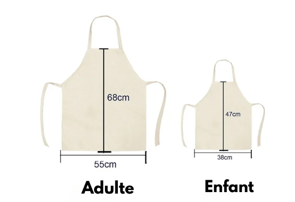 Tablier pastel  Douceurs d’été