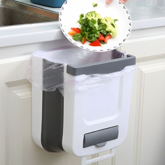 Poubelle Suspendue pliante, solution pratique et gain de place