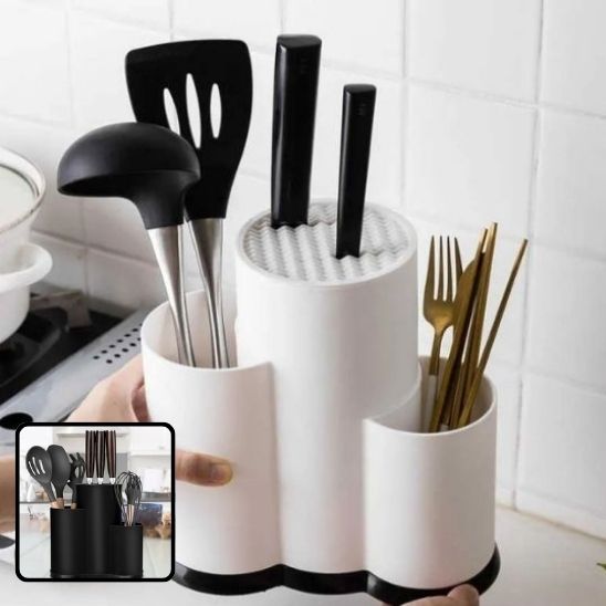 Organisateur Bloc Couteaux et Ustensiles