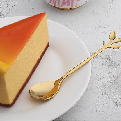 Lot de 6 cuillères en inox doré - Boutique Cuisine AZ