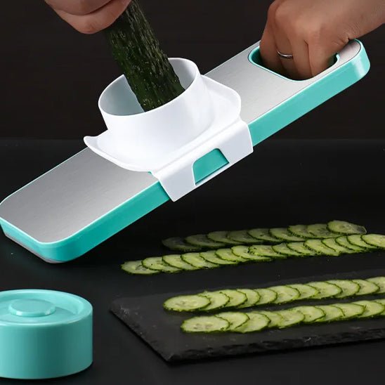 Coupe-Légumes 4-en-1 : le partenaire idéal en cuisine