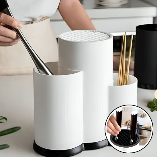 Organisateur Bloc Couteaux et Ustensiles