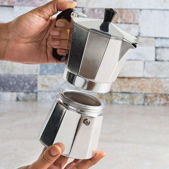 Cafetière Moka Rétro Octogonale