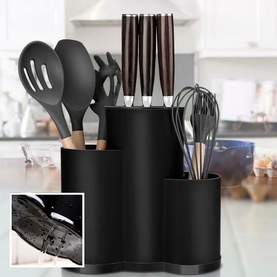 Organisateur Bloc Couteaux et Ustensiles